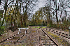 Werksbahngleise von Ineos Solvents Germany GmbH (Herne) / 8.04.2023