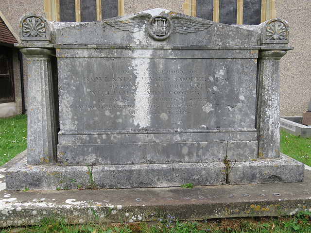 cobham church , surrey (5)c19 tomb of william henry cooper +1840 and family