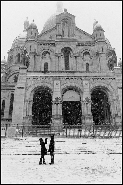 Montmartre sous la neige (II)