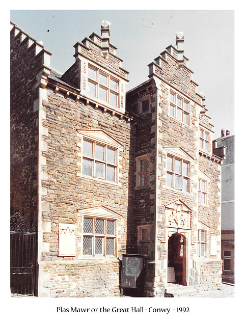 Plas Mawr - Conwy - late 1500s