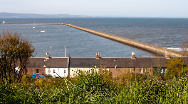 Granton Harbour from Granton Road