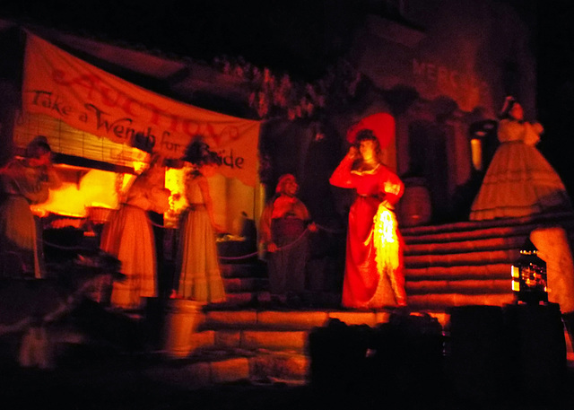 Pirates of the Caribbean in Disneyland, June 2016