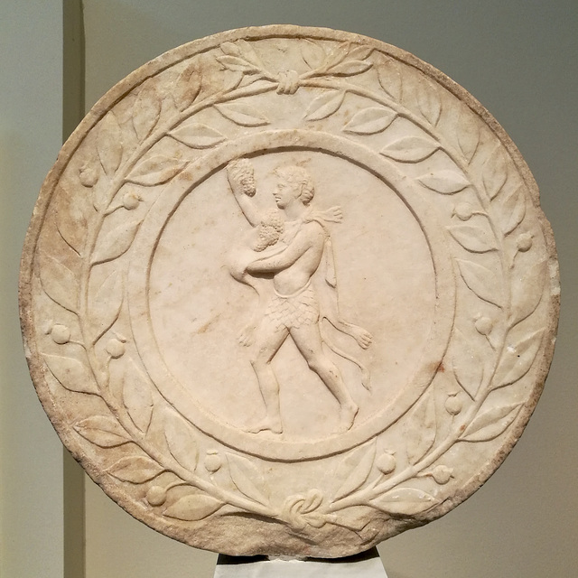 Athens 2020 – National Archæological Museum – Satyr with grapes