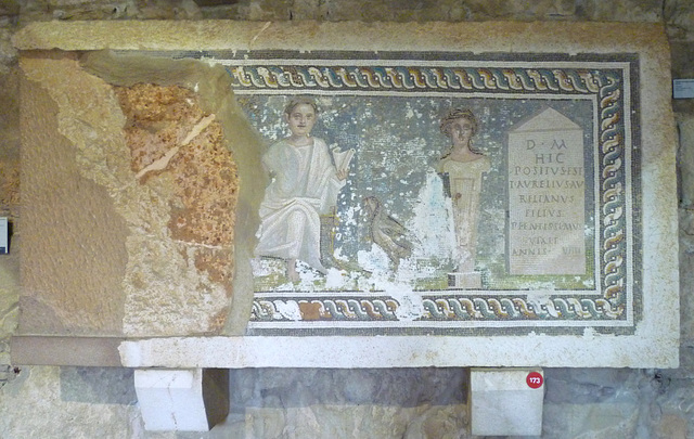 Tombstone Mosaic