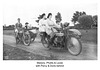 Percy, Doris & Marjory, Phyllis & Lizzie on motorcycles c1925