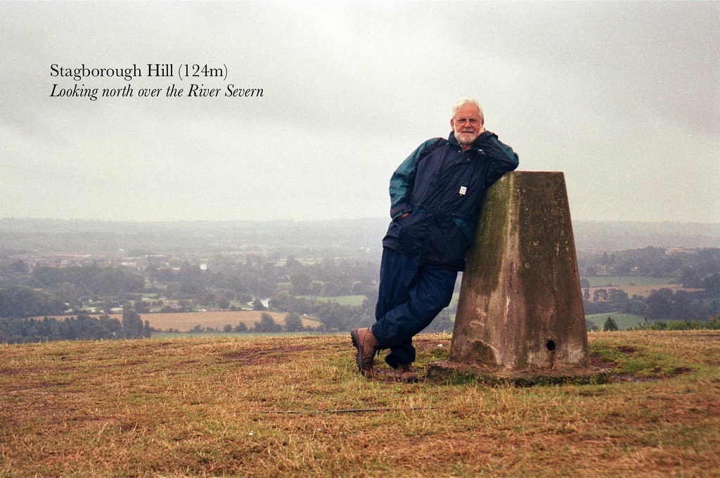 Stagborough Hill Trig Point (124m) (scan from 2000)