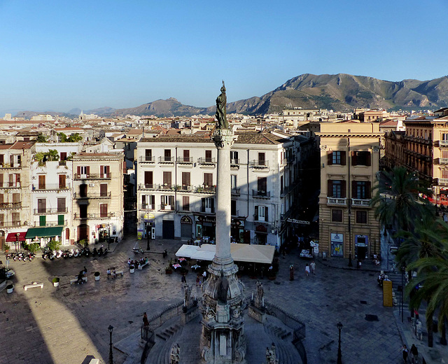 Palermo - Colonna dell'Immacolata