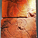 bedford,  higgins museum,secular figures on incised c14  tiles