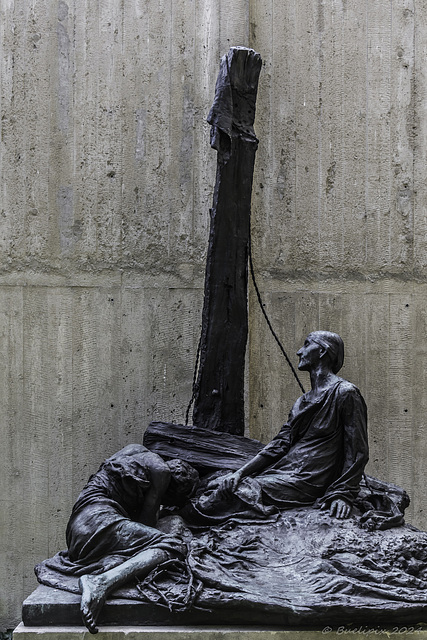 Golgatha-Skulptur im St.-Agnes-Kloster ... P.i.P. (© Buelipix)