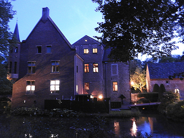 Castle by  evening