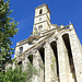 The long way up church of Pierrelongue