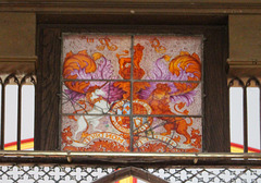 Detail of screen, St Margaret's Church, Thorpe  Market, Norfolk