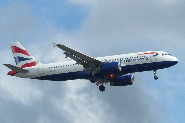 G-GATH approaching Gatwick - 30 June 2016