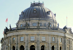Das Bode-Museum in Berlin-Mitte...