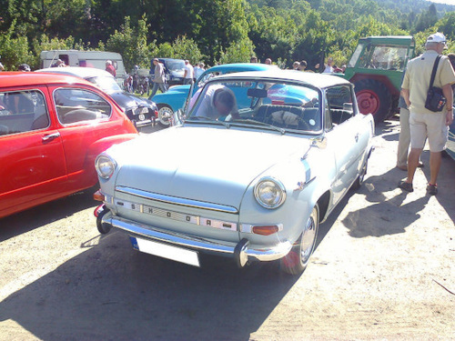 Skoda 1000MB at Josefuv dul Car Show, Liberecky kraj, Bohemia(CZ), 2015