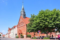 Krakow, Marktplatz mit Stadtkirche