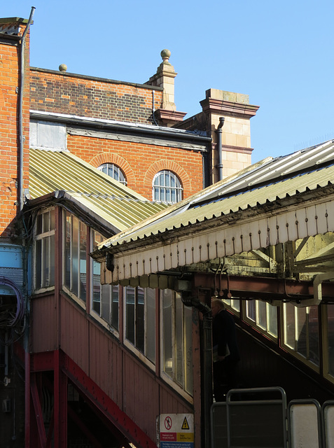 barons court tube station, london