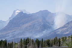 Glacier NP St Mary fire (#0265)