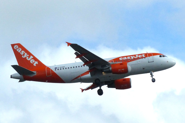 G-EZDK approaching Gatwick - 30 June 2016