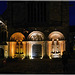 De nuit, la Basilique Saint Sauveur à Dinan (22)