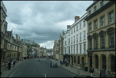 High Street in the grey