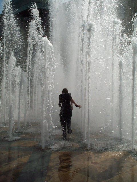 Peace Gardens fountains