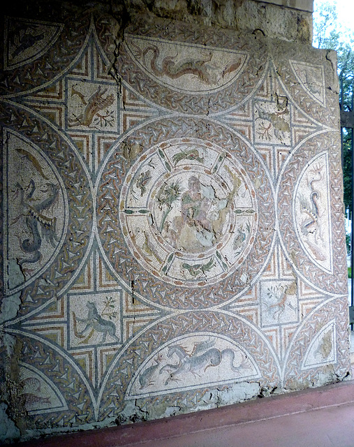 Mosaic with Orpheus and Animals