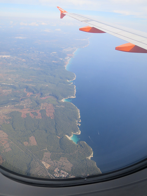 South coast of Menorca