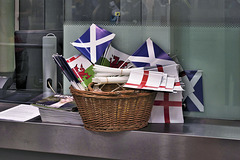 The Welcome Basket – St Pancras Railway Station, Euston Road, London, England The Welcome Basket – St Pancras Railway Station, Euston Road, London, England