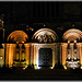 De nuit, la Basilique Saint Sauveur à Dinan (22)