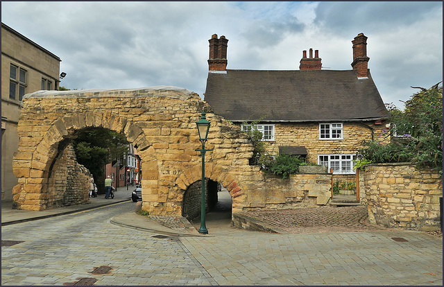 Roman .. 'Newport arch' ..City of Lincoln.