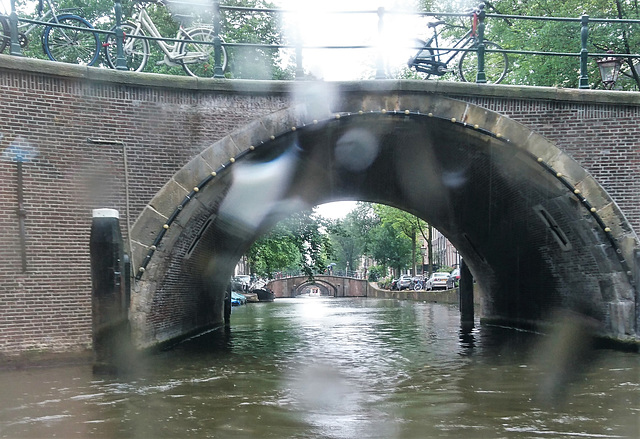 Herengracht, Amsterdam, im Regen