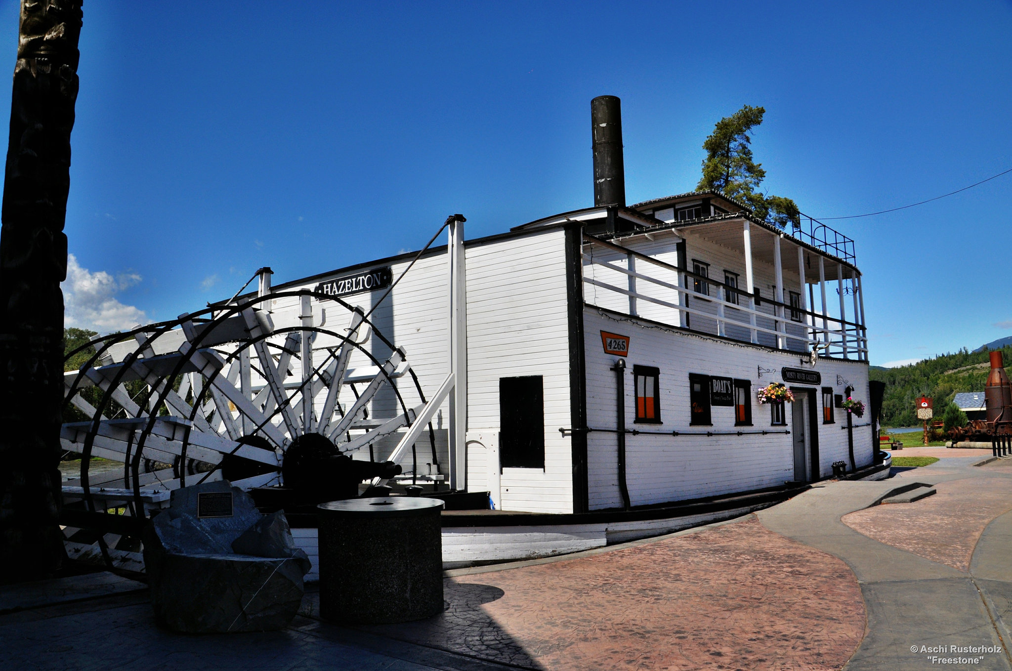Canada Tour   Hazelton  Sternwheeler