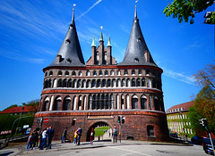 Das Wahrzeichen der Stadt Lübeck (PiP)