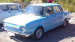 Skoda 100 at Josefuv Dul Car Show, Liberecky kraj, Bohemia(CZ), 2015