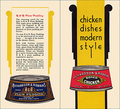 "Chicken Dishes Modern Style", c1925