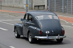 Alter Volvo von hinten