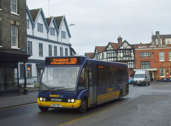 DSCF5830 Konectbus 952 (AO57 BDY) in Norwich - 11 Jan 2019