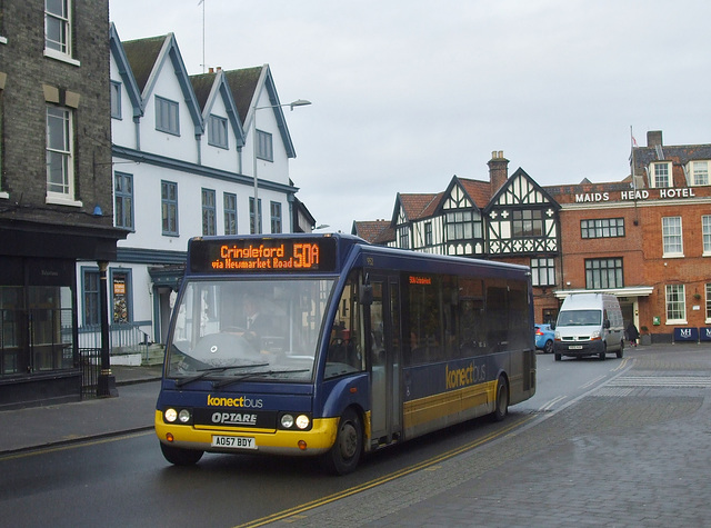 DSCF5830 Konectbus 952 (AO57 BDY) in Norwich - 11 Jan 2019 DSCF5830 Konectbus 952 (AO57 BDY) in Norwich - 11 Jan 2019