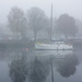 Yacht in the Fog