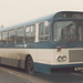 Ulsterbus WOI 607 in Ipswich - 18 Nov 1983