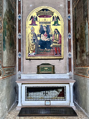 Gubbio 2024 – Duomo di Gubbio – Madonna and Child with Saint Ubaldo and Saint Sebastian
