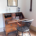 Desk and Chair inside the Hewlett House in Old Bethpage Village, August 2022