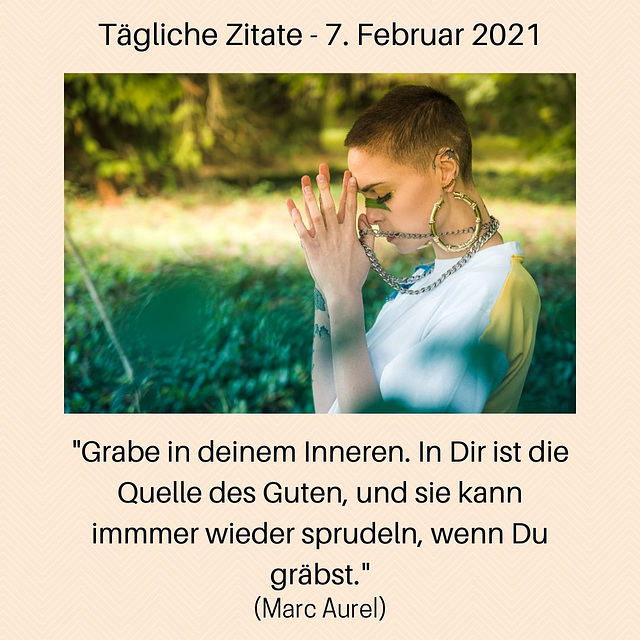 Tägliche Zitate 7. Februar 2021