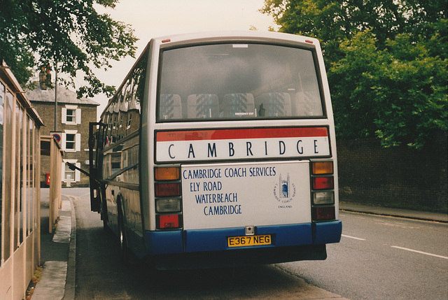Cambridge Coach Services E367 NEG at Cambridge - 29 Jul 1990 Cambridge Coach Services E367 NEG at Cambridge - 29 Jul 1990