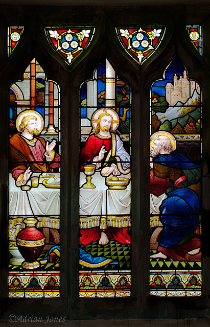 Shelve Church Stained Glass Window