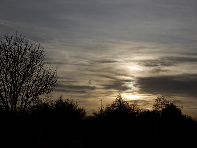 coucher du soleil ce soir