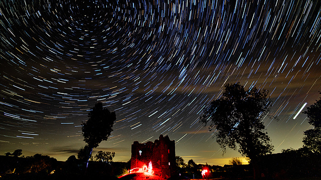 Hopton Castle Star Trails