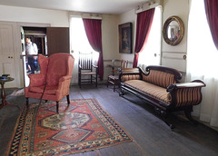 The Parlor in the Hewlett House in Old Bethpage Village, August 2022