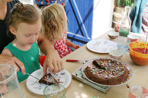 Le gâteau des trois ans